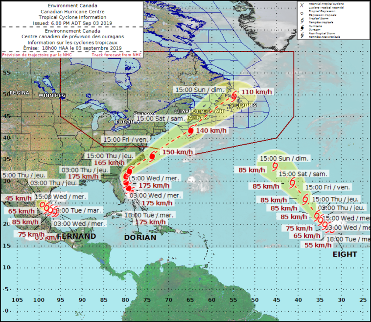 Hurricane Dorian Update: From Cape Breton’s Weather Authority | Nova ...