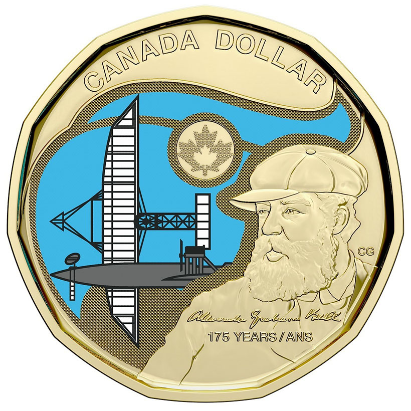 New Colour Loonie Celebrates Former Cape Breton Resident Alexander Graham  Bell And His Many Accomplishments