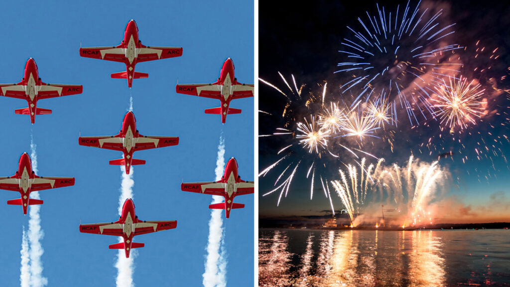 Everything You Need To Know About Canada Day Fireworks And Snowbirds